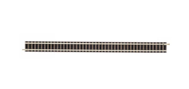 Rail droit N ballasté 222mm Fleischmann-9100