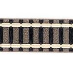 Rail droit N ballasté 111mm Fleischmann-9101