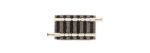 Fleischmann-9104 Rail droit N avec ballast 27,75mm