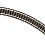 Rail courbe R1 ballasté N 45° Fleischmann-9120