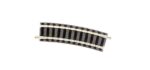 Fleischmann-9127 Rail courbe N avec ballast 15° R2=225,6mm