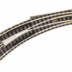 Aiguillage courbe à gauche - cœur polarisé FLEISCHMANN-9168