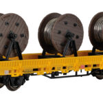 Wagon avec enrouleurs de câbles caténaires KIBRI-26269