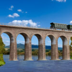Viaduc à 6 arches à voie unique KIBRI-37663