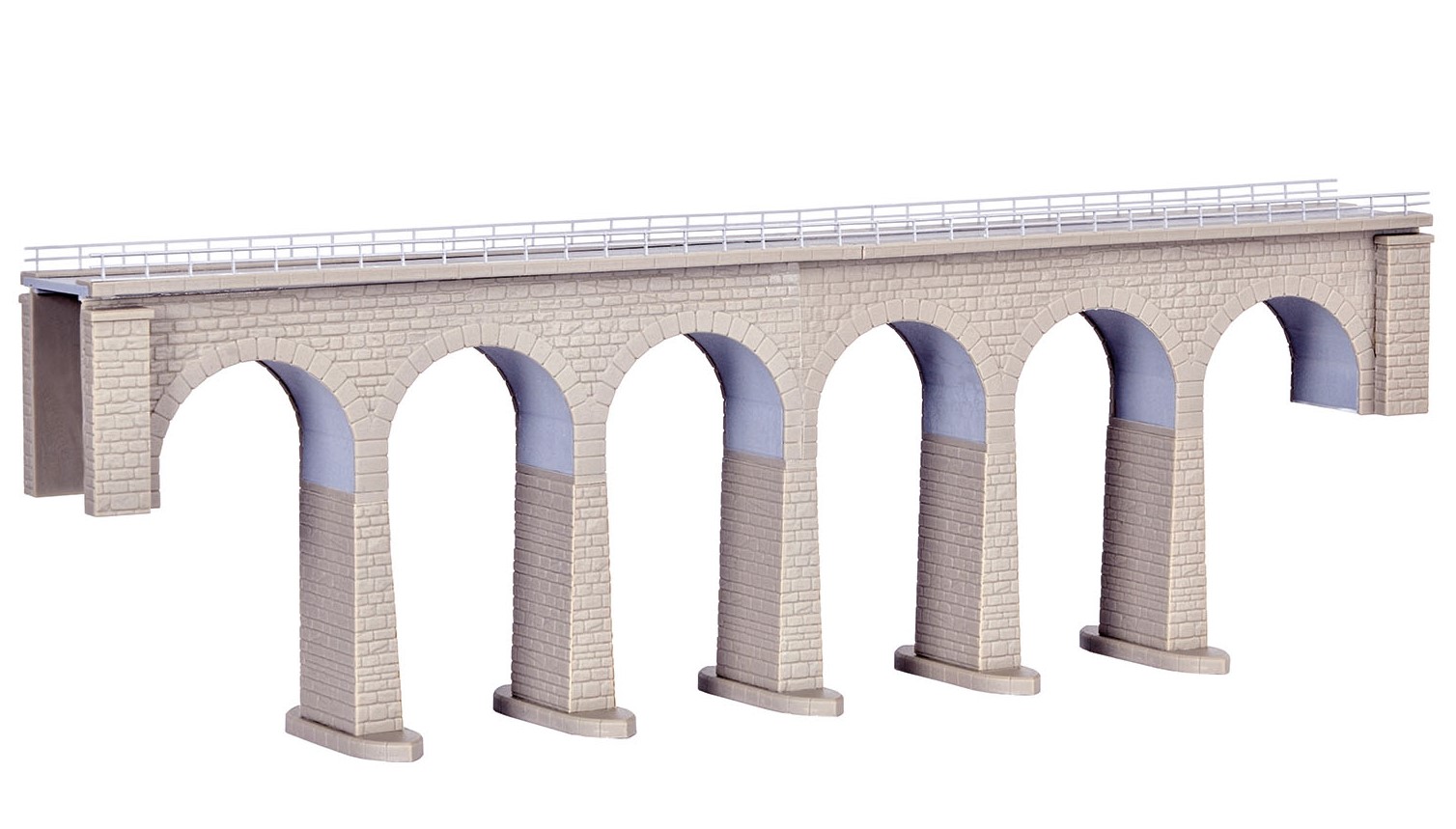Kibri 37663 viaduc N à 6 arches Viaduc à 6 arches à voie unique KIBRI-37663