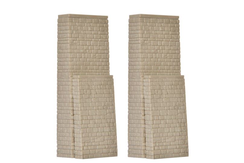 Kibri 37672 2 têtes de ponts échelle N