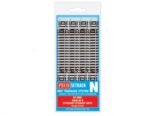 PECO-ST3001 Etui de 8 rails droits N 87mm code 80 soit 8 x ST1
