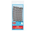 PECO-ST3003 Etui de 8 rails courbes N R1 228mm 22,5° Code 80 soit 8 x ST3