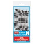 8 rails courbes R1 228mm N 22,5° code 80 PECO-ST3003