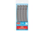 PECO-ST3014 Etui de 8 rails N courbes R2 263,5mm 22,5° code 80 soit 8 xST14