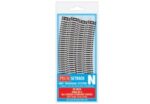 PECO-ST3018 Etui de 8 rails courbes R4 333,4mm N22,5° Code 80 soit 8 x ST18
