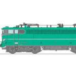 Locomotive électrique 16019 dépôt Chapelle REE-MB142S
