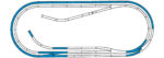 Roco-42012 Set Roco line D de voies complémentaires au coffret de départ A+B+C