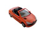 SAI-2193 Voiture Peugeot 206 cabriolet orange métallisée HO