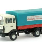 Camion bâché RENAULT JN90 Touraine Provence BREKINA-SAI 3643