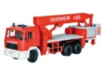 Kibri 18273 Camion de pompiers MAN avec bras télescopique et nacelle HO