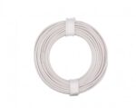 UTM-102510BC Cable souple 0,25mm2 en couronne de 10m blanc