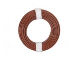 UTM-102510MN Cable souple 0,25mm2 en couronne de 10m marron