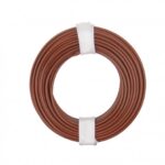 Couronne de fil souple de câblage marron 0.25mm2 x 10m UTM-102510MN