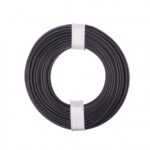 Fil électrique noir 0.25mm2 x 10m UTM-102510NR