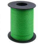 Bobine de fil de câblage vert et souple 0.25mm2 x 25m UTM-102525VT