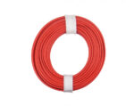 UTM-105010RE Cable souple 0,50mm2 en couronne de 10m rouge
