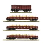 Coffret 4 wagons chantier FLEISCHMANN-6660013