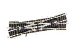 Fleischmann-9184 Traversée jonction double N à gauche 15° avec ballast, manuelle