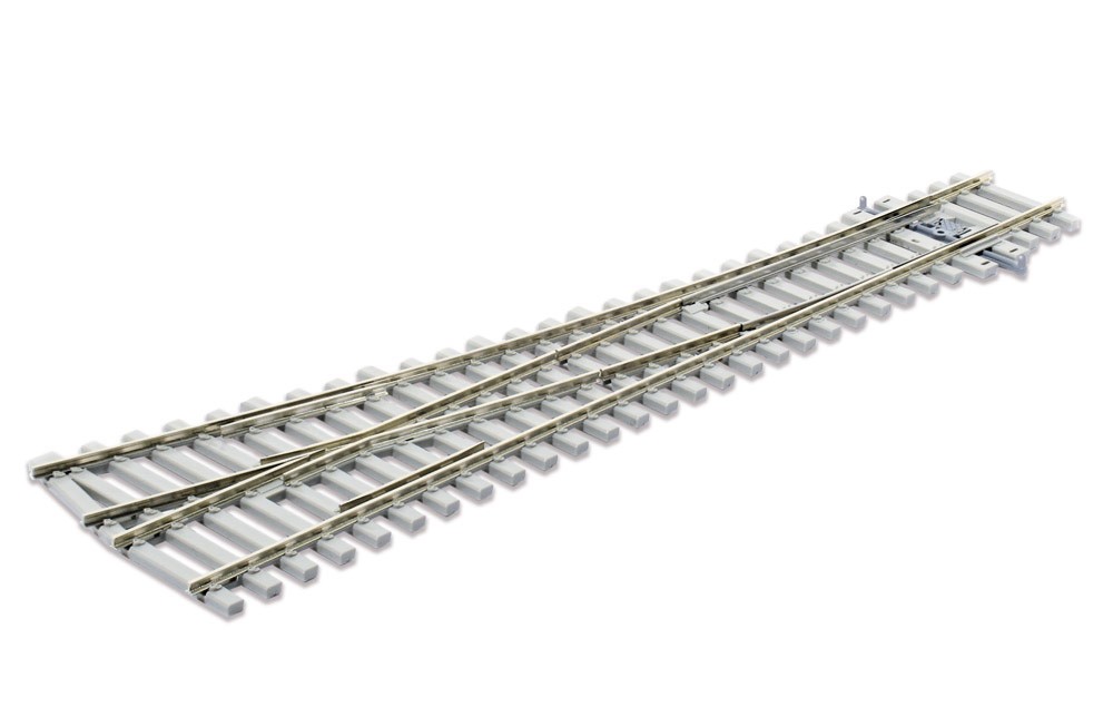 Aiguillage médium à droite H0 code 75 Electrofrog PECO-SLE1095