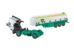 Kibri-14670 Camion citerne BP tracteur et remorque en Kit HO