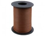 UTM-1025100MN Cable souple 0,25mm2 en bobine de 100m marron