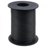 Fil de câblage noir 0.25mm2 x 100m UTM-1025100NR