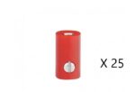 UTM MF 72025 fiches femelles 2,6mm rouge