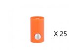 UTM MF 72725 fiches femelles 2,6mm orange