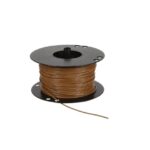 Fil de câblage marron 0.75mm2 x 100m UTM-1075100MN