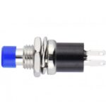 Bouton poussoir unipolaire bleu UTM-BP1P01MBU