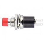 Bouton poussoir unipolaire rouge UTM-BP1P01MRE