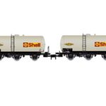 Coffret 2 wagons citerne à 3 essieux SHELL ARNOLD-HN6609