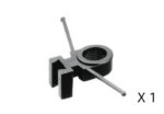 Fleischmann-6576 support d'accouplement pour tete d'attelage PROFI 6570