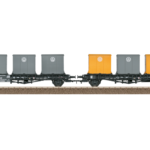 Coffret 2 wagons porte conteneurs Volkswagen TRIX-T24161