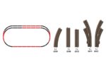 Trix T62903 coffret de complément de voies C3