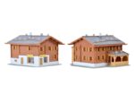KIBRI 37030 2 chalets de montagne échelle N