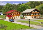 Kibri 37034 Chalets de montagne avec suggestion de mise en situation