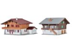 Kibri 37034 chalets de montagne facades arrieres