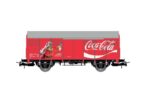 RIVAROSSI-HR6610 Wagon HO couvert type GS Coca Cola avec père Noël
