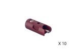 MARKLIN-71411 Fiche de connexion male marron