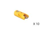 MARKLIN-71412 Fiche de connexion mâle jaune