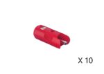 MARKLIN-71415 Fiche de connexion male rouge