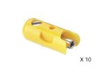 MARKLIN-71422 Fiche de connexion femelle jaune