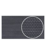 Plaque décor toiture ardoises H0 Wills KITS-SSMP203